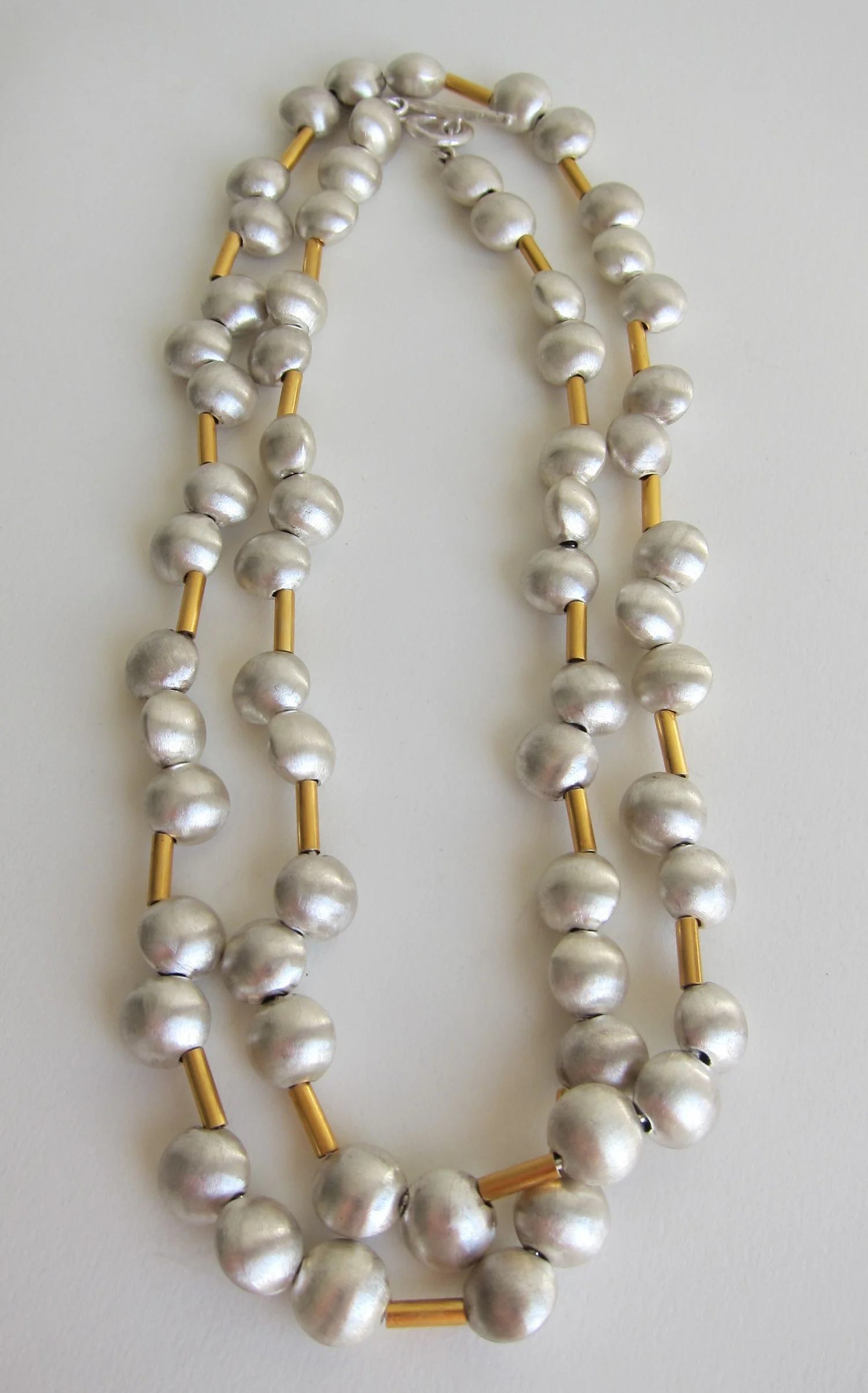 Sterling silver and Vermeil necklace