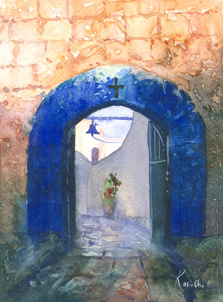 Doorway, Mar Saba 