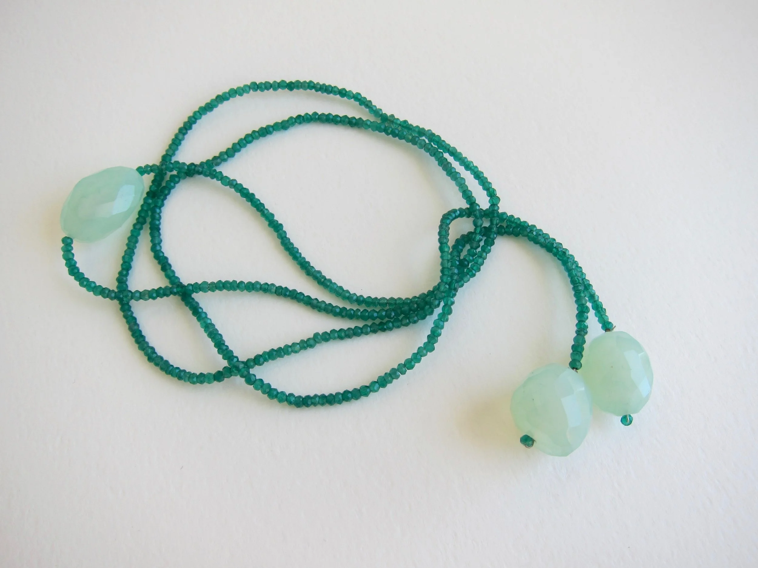 Green Spinel with Jade