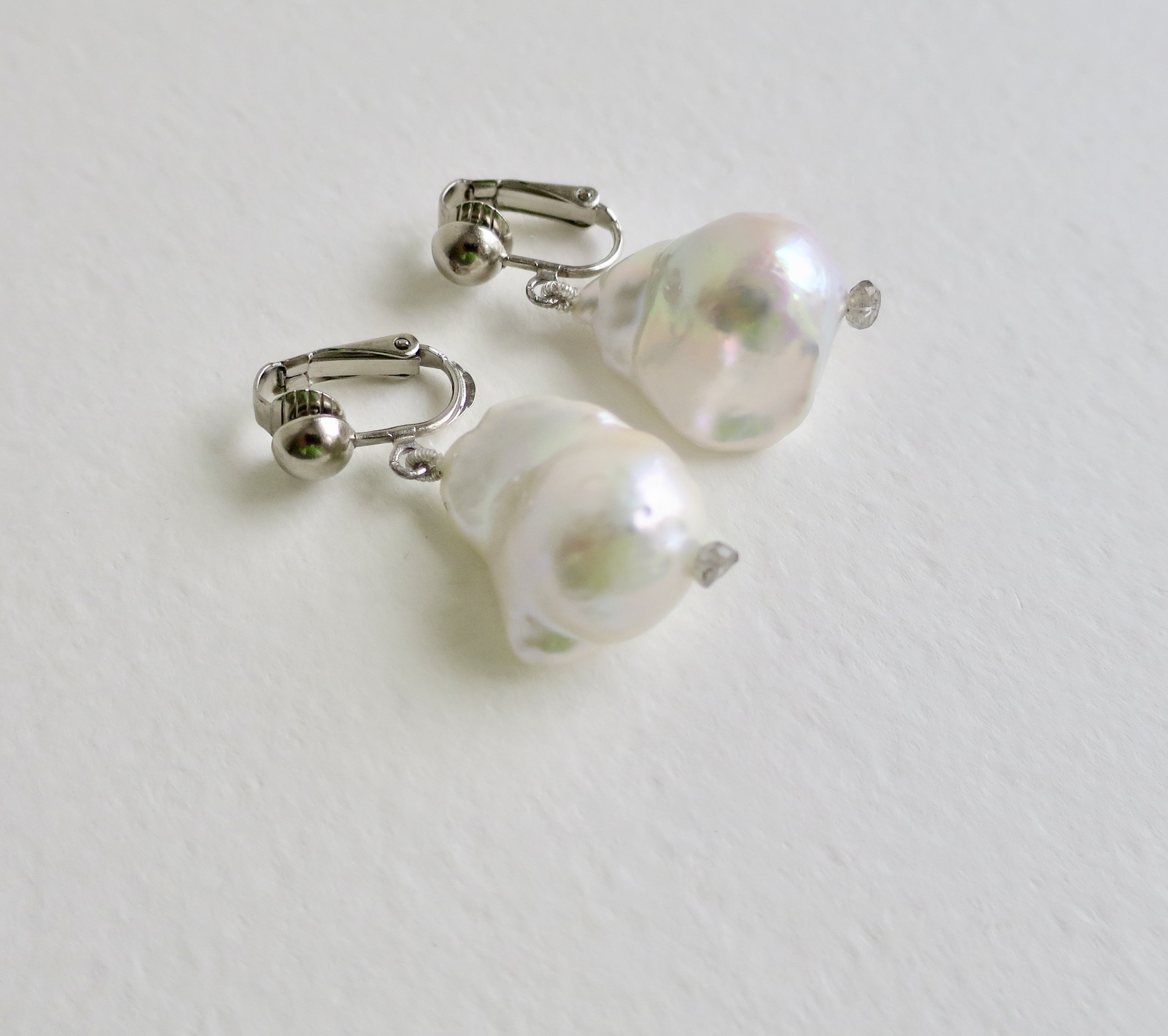 E9937S Silver Plated White Stone Earrings Casual Wear Jewellery Online   JewelSmartin
