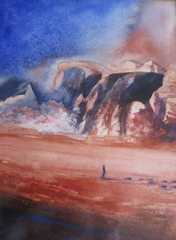 Wadi Rum, Shepherd girl 