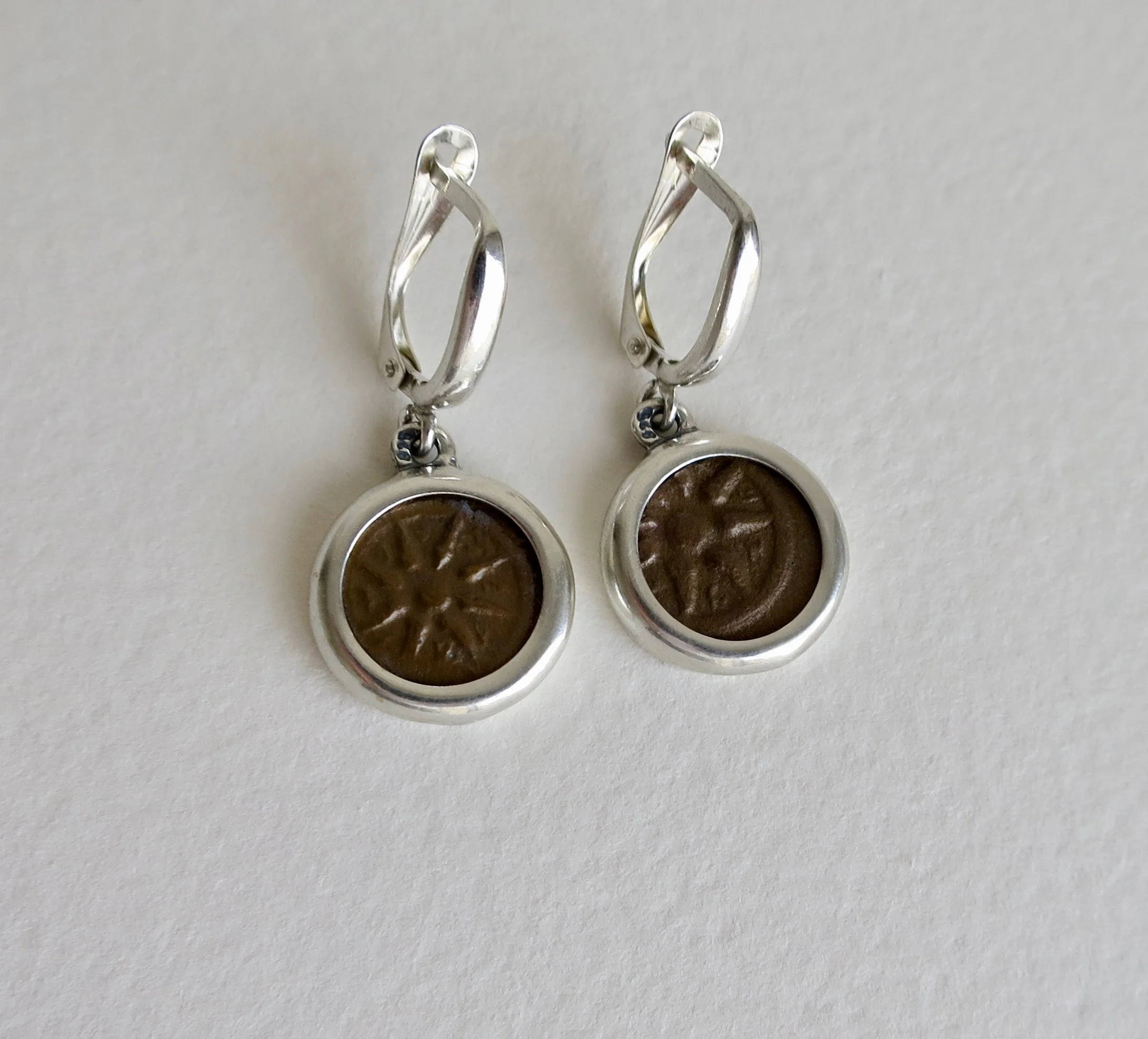 Widow's mite earrings