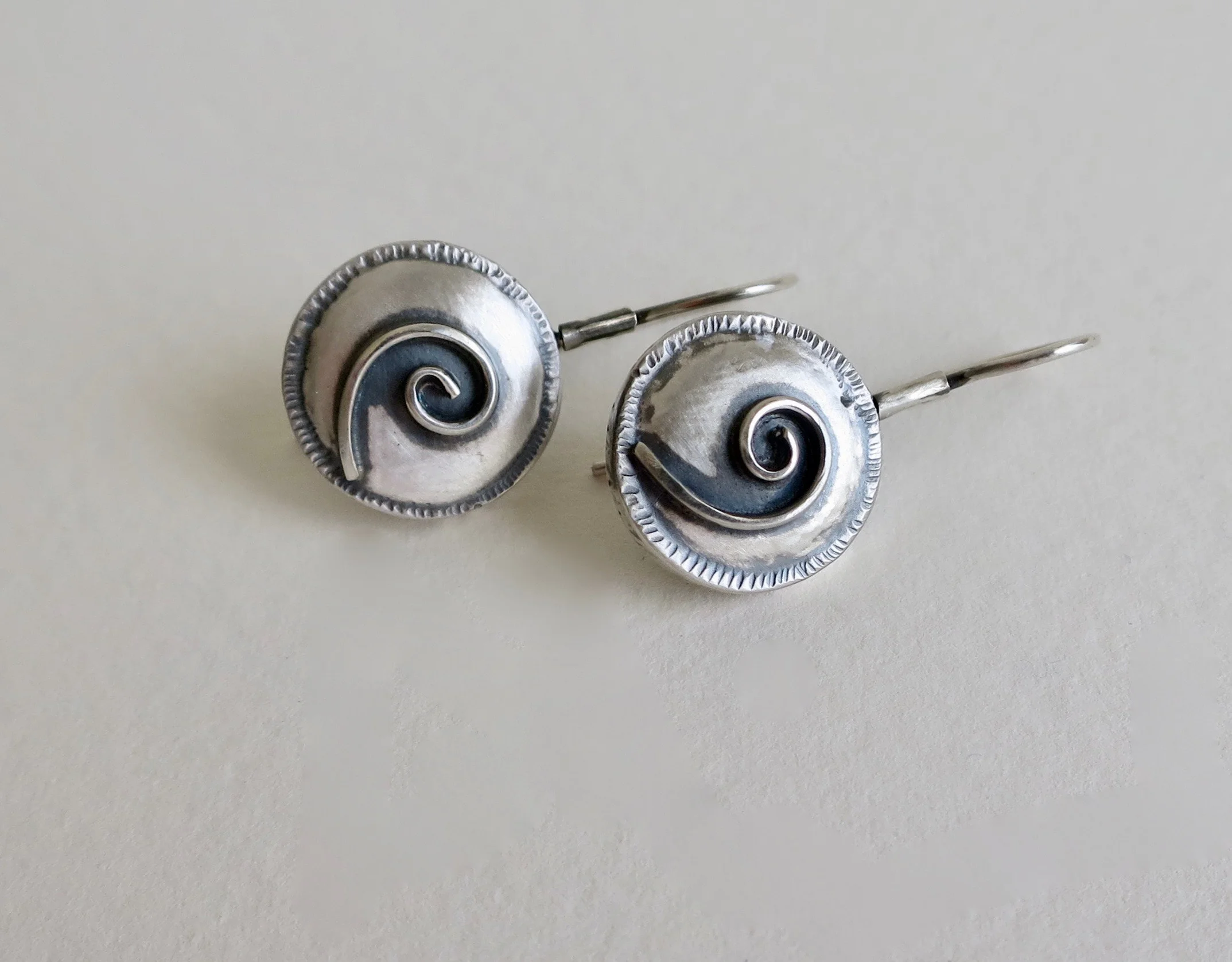 Sterling silver handmade earrings