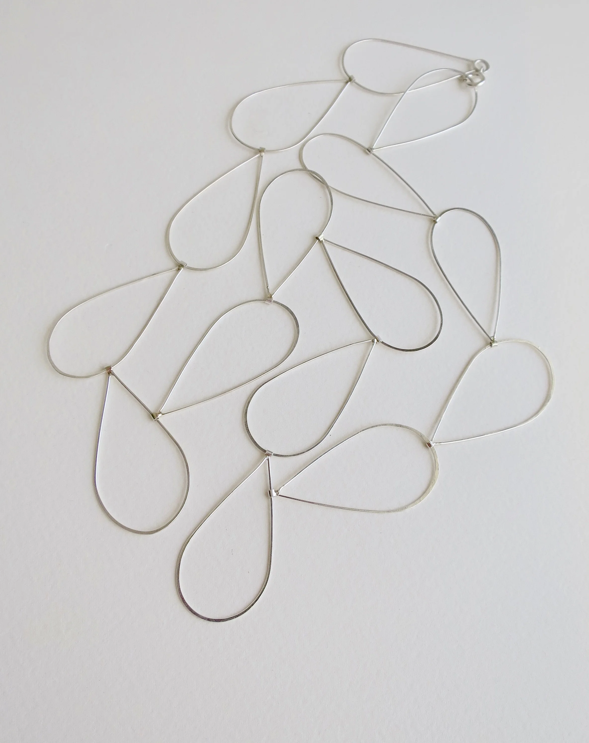 Sterling silver handmade necklace