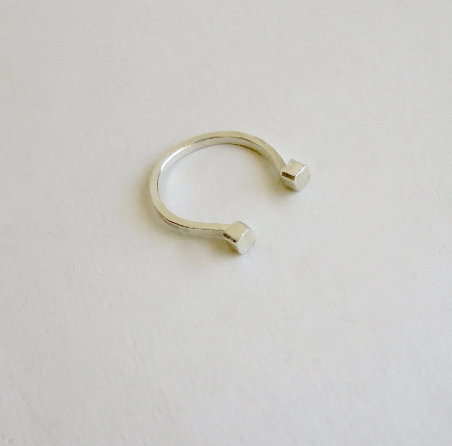 Sterling silver open-ended ring Jewelry Jewellery