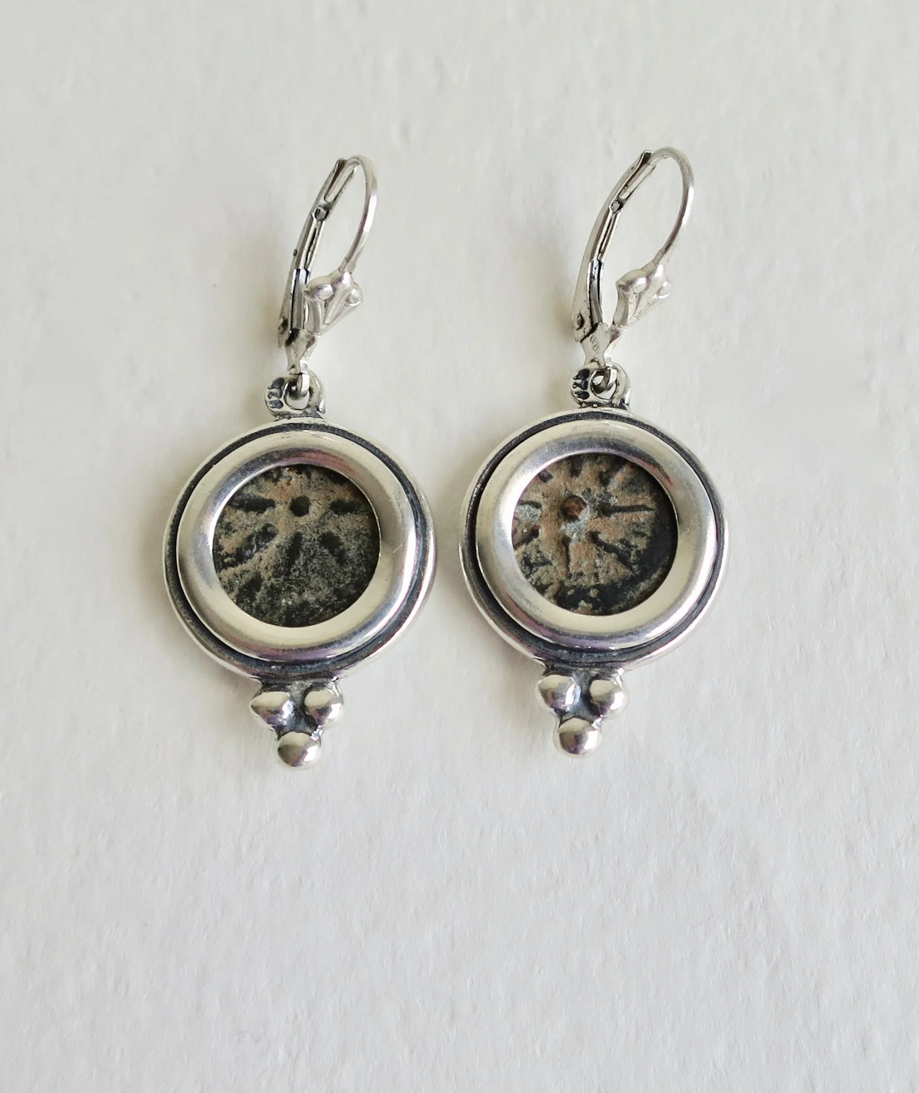Widow's mite earrings