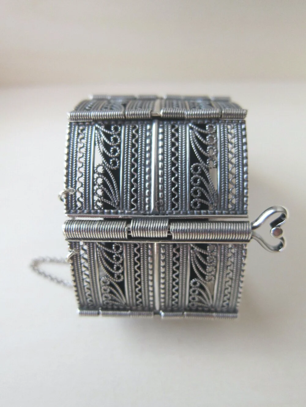 Yemenite filigree cuff bracelet