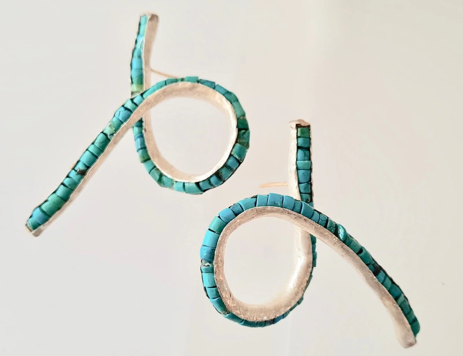 Pure silver and Turquoise earrings   Jewellery    Jewelry