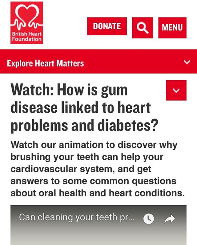 Love the awareness that the British Heart Foundation are promoting. We often forget that its not all about beauty and white smile. Your mouth is the first opening to the environment around you and if not maintained in a healthy state could have a det