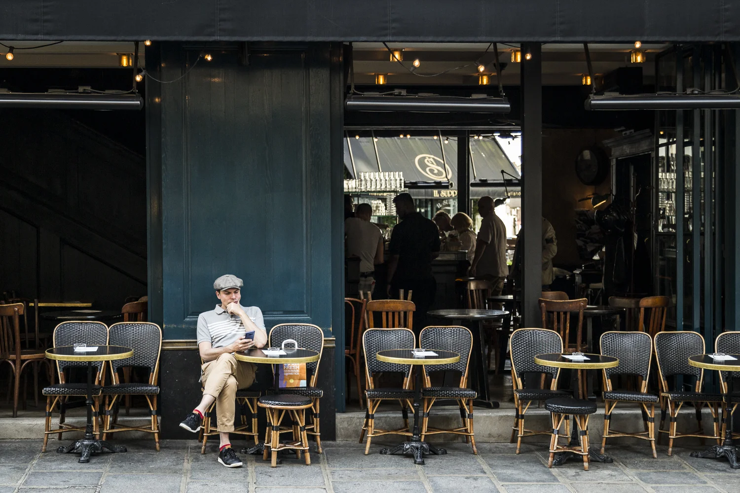 Cafe Society.