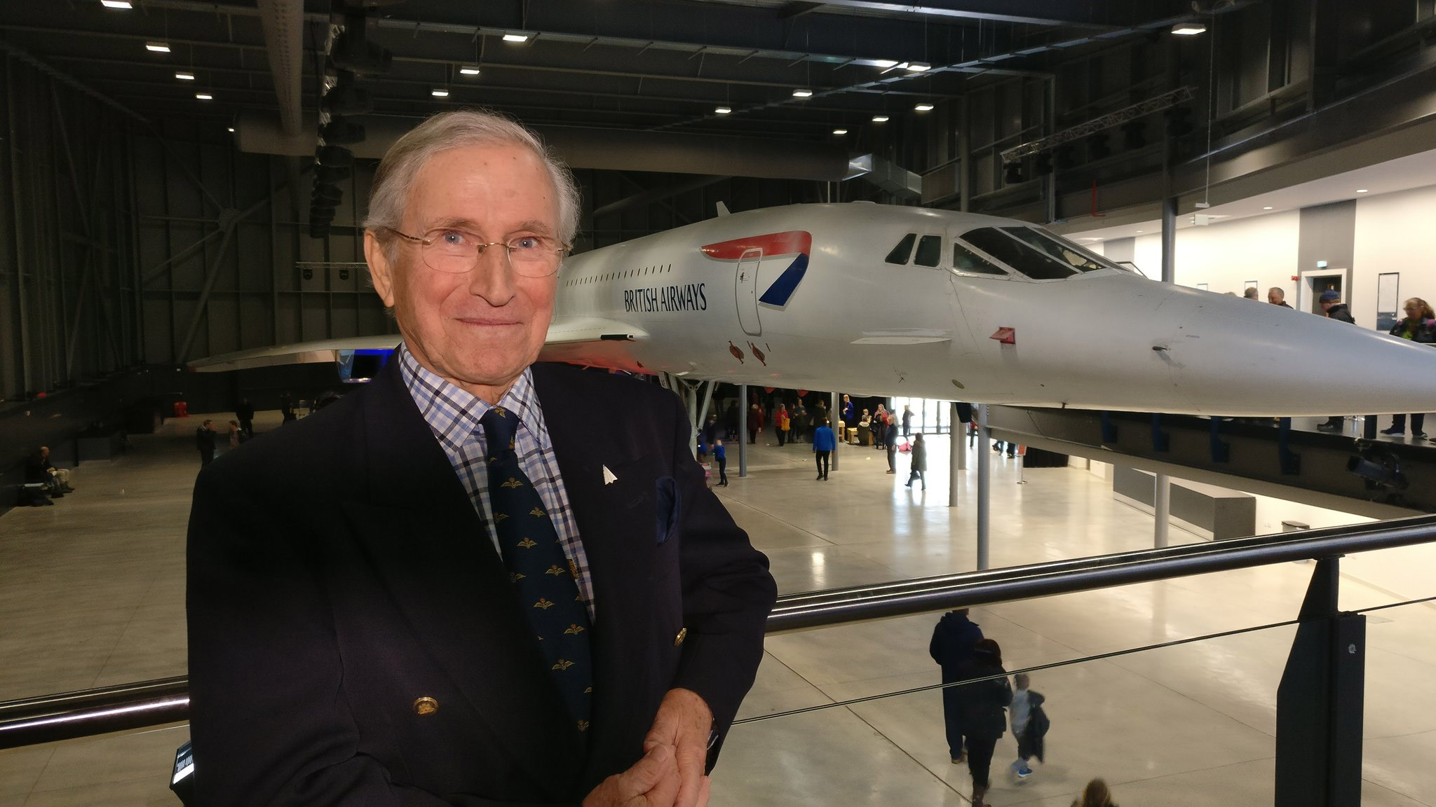 Captain Colin Morris at Aerospace Bristol