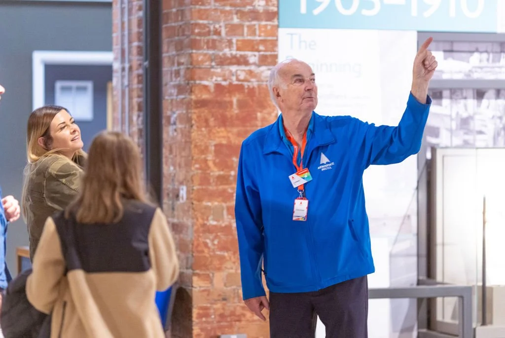 Aerospace Bristol Volunteers Share Memorable Moments with Visitors