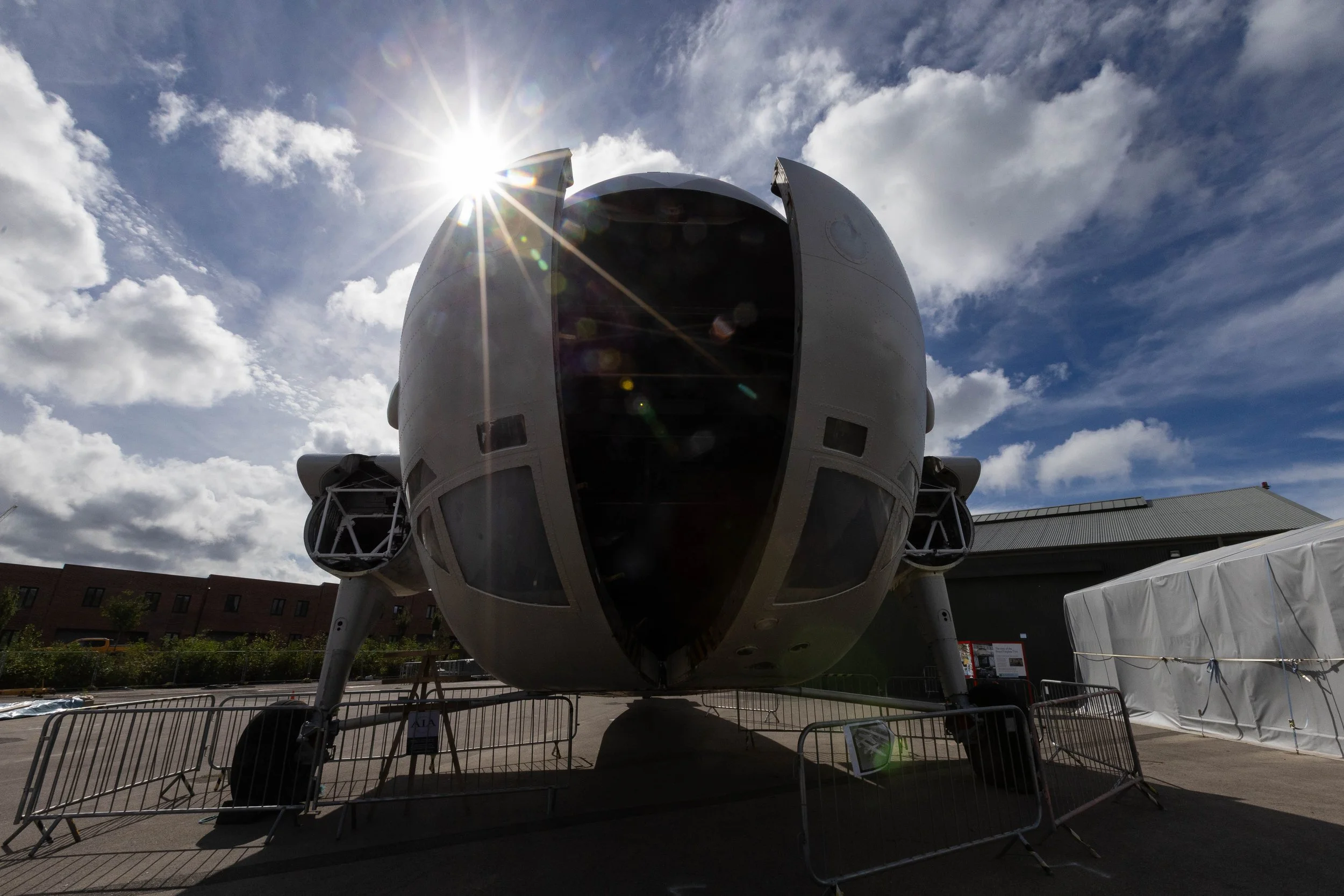 The Bristol Freighter T170 is back on her feet