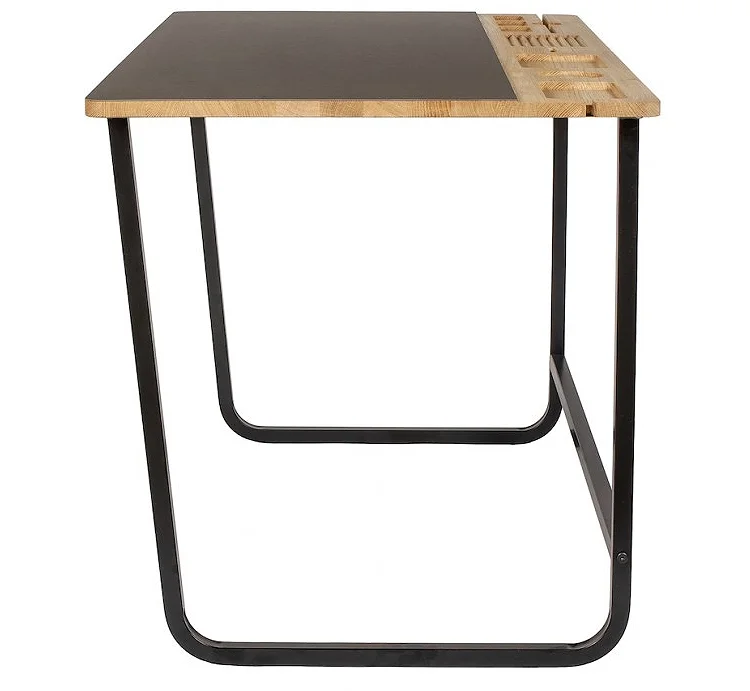 The Jalaka desk has beautiful curves and a sleek profile.