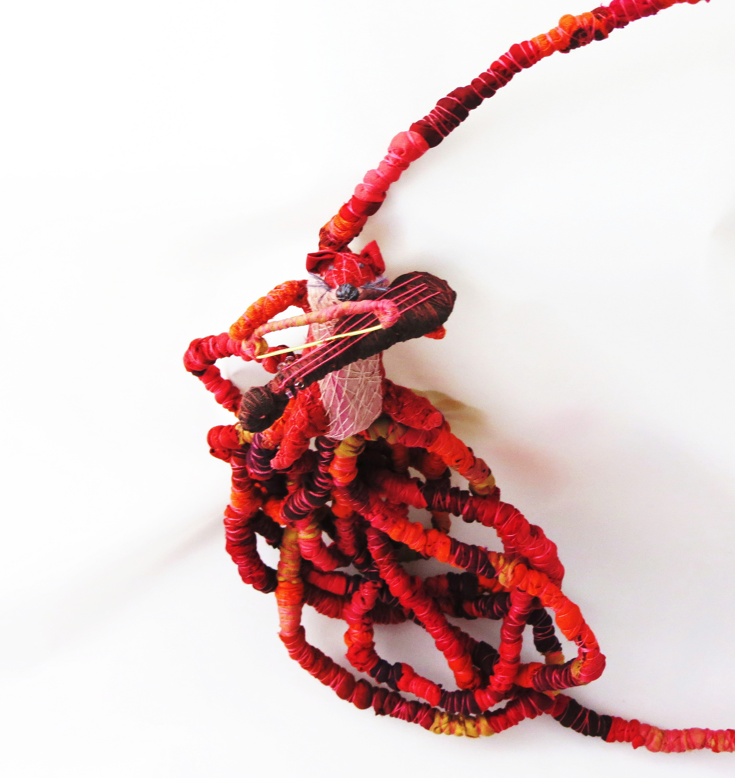 Life on a String – Francesca Cecchini (2014), necklace (detail)