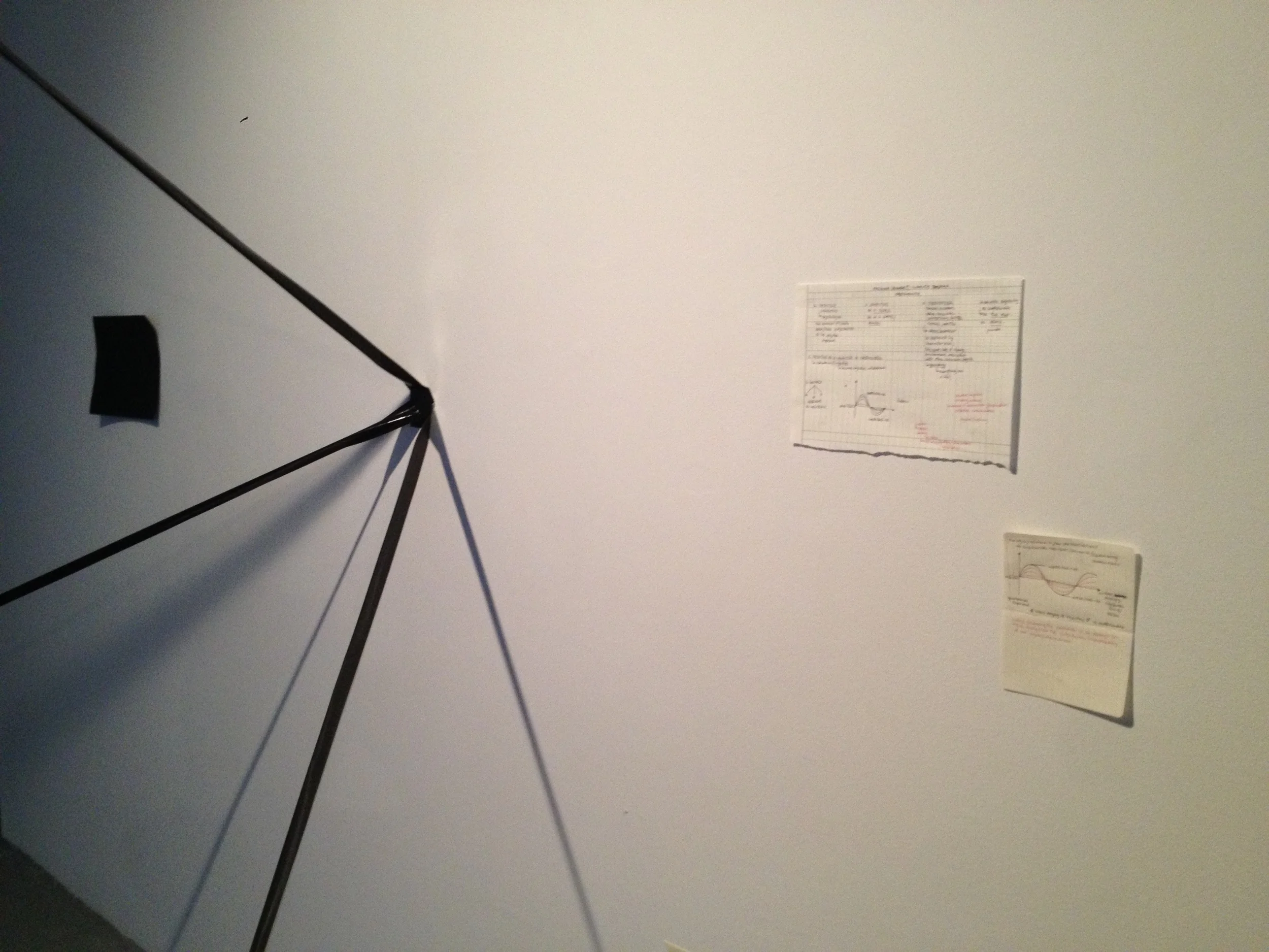 to make a corner in the middle of a space/wall 2015