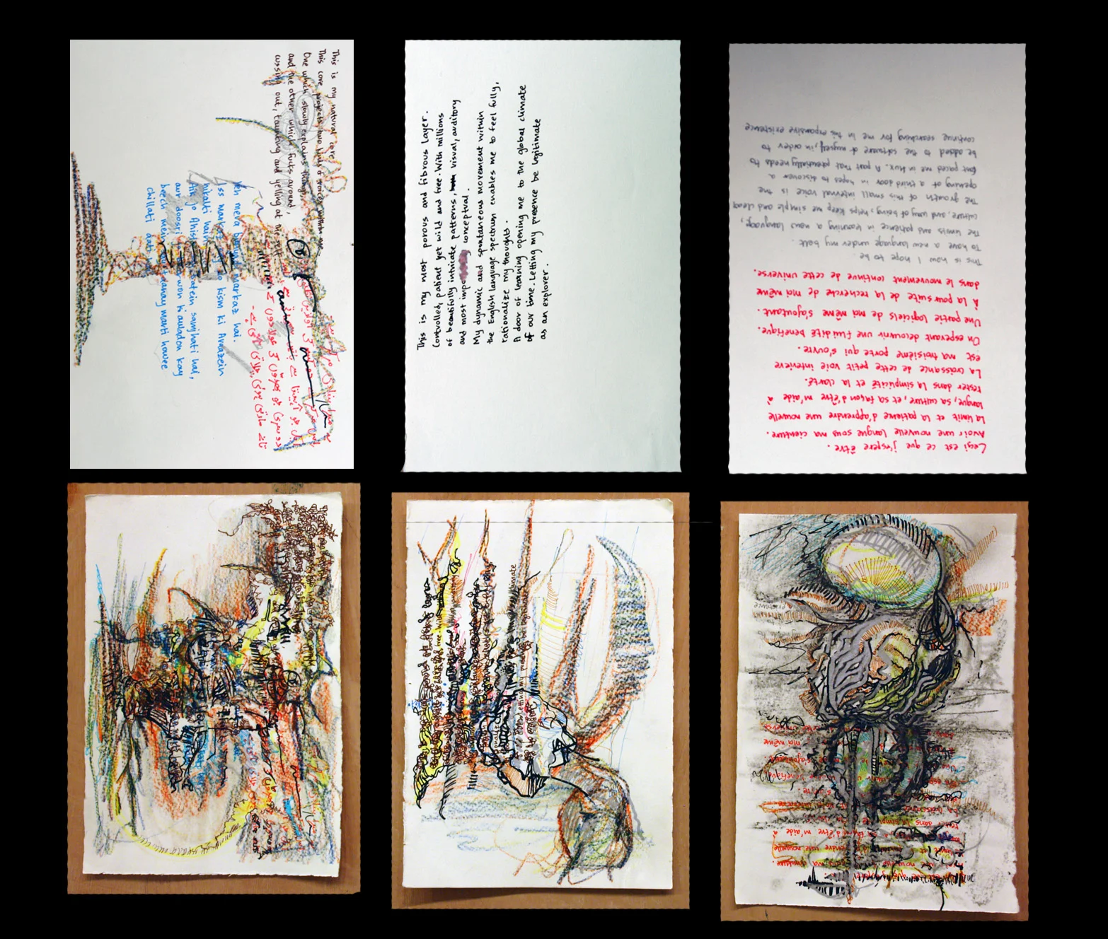 Innervoices text/drawing 2012