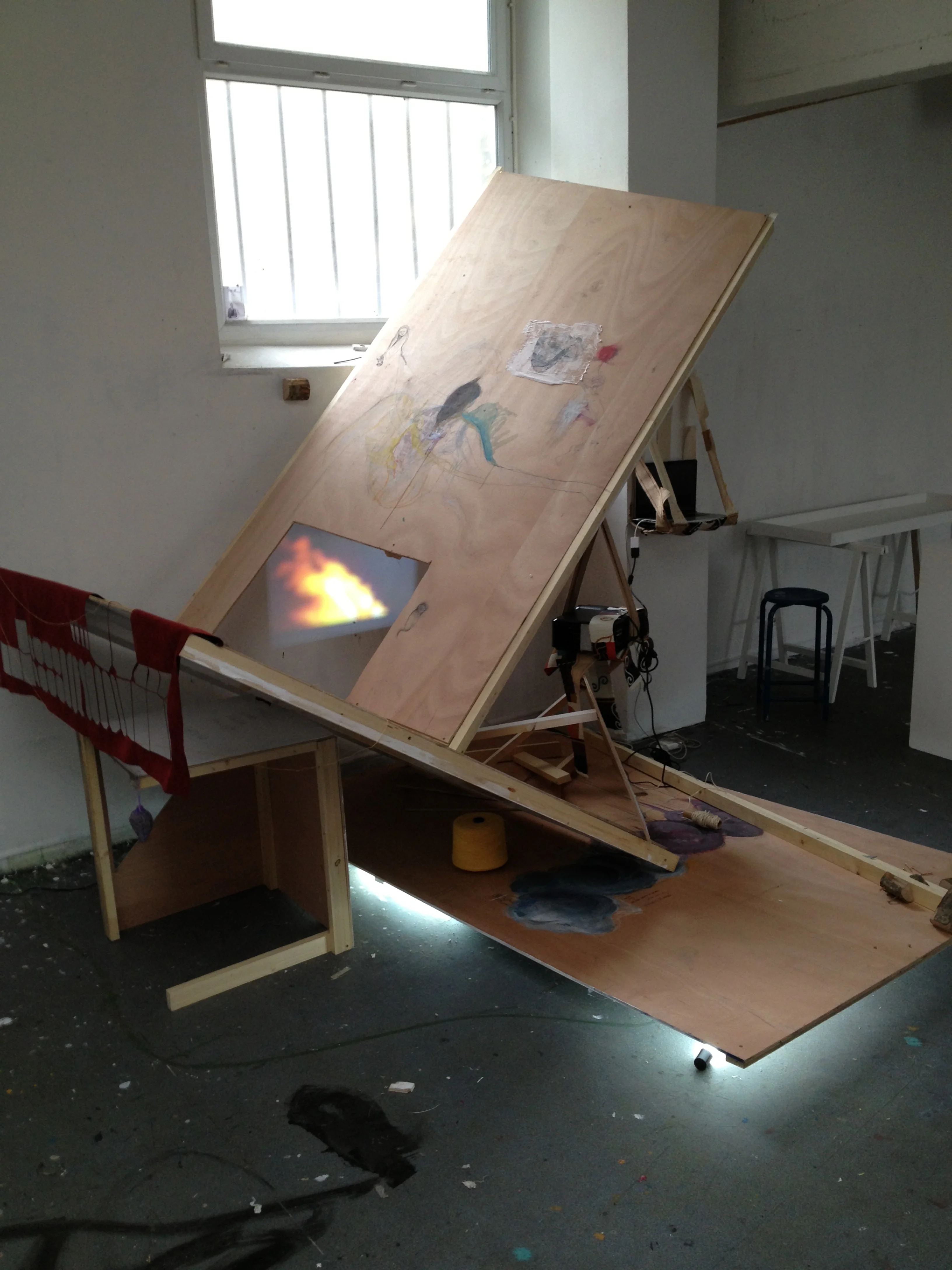 ceremonial closing of 'the cave' 2013