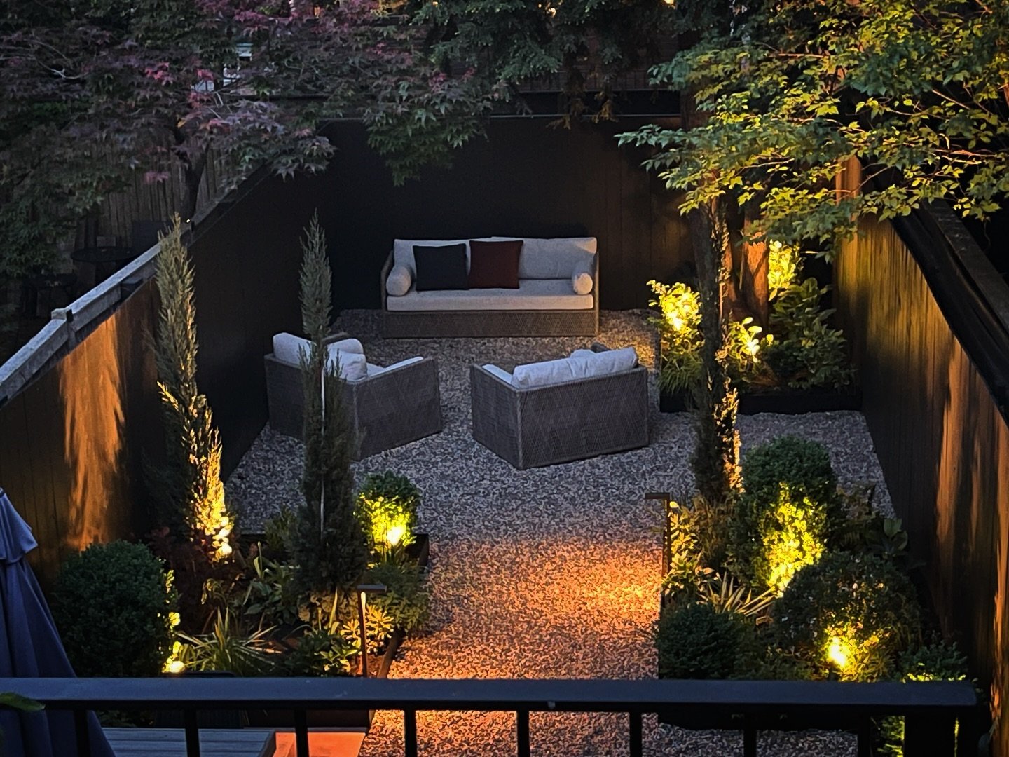 First project of 2024 is nearing completion.
.
.
.
.
.
.
.
.
Hardscape, plantscape &amp; lighting @dimasterystudio 
#dimastery #dimasterystudio #gardendesign #landscapedesign #brooklyngarden #brooklynliving #bkliving #brownstoner #apld #rooftopterrac