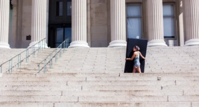 Emma Sulkowicz is one of the 23 students who filed a federal complaint over Columbia University's mishandling of sexual conduct cases. And Columbia is one of 67 colleges facing such accusations. 