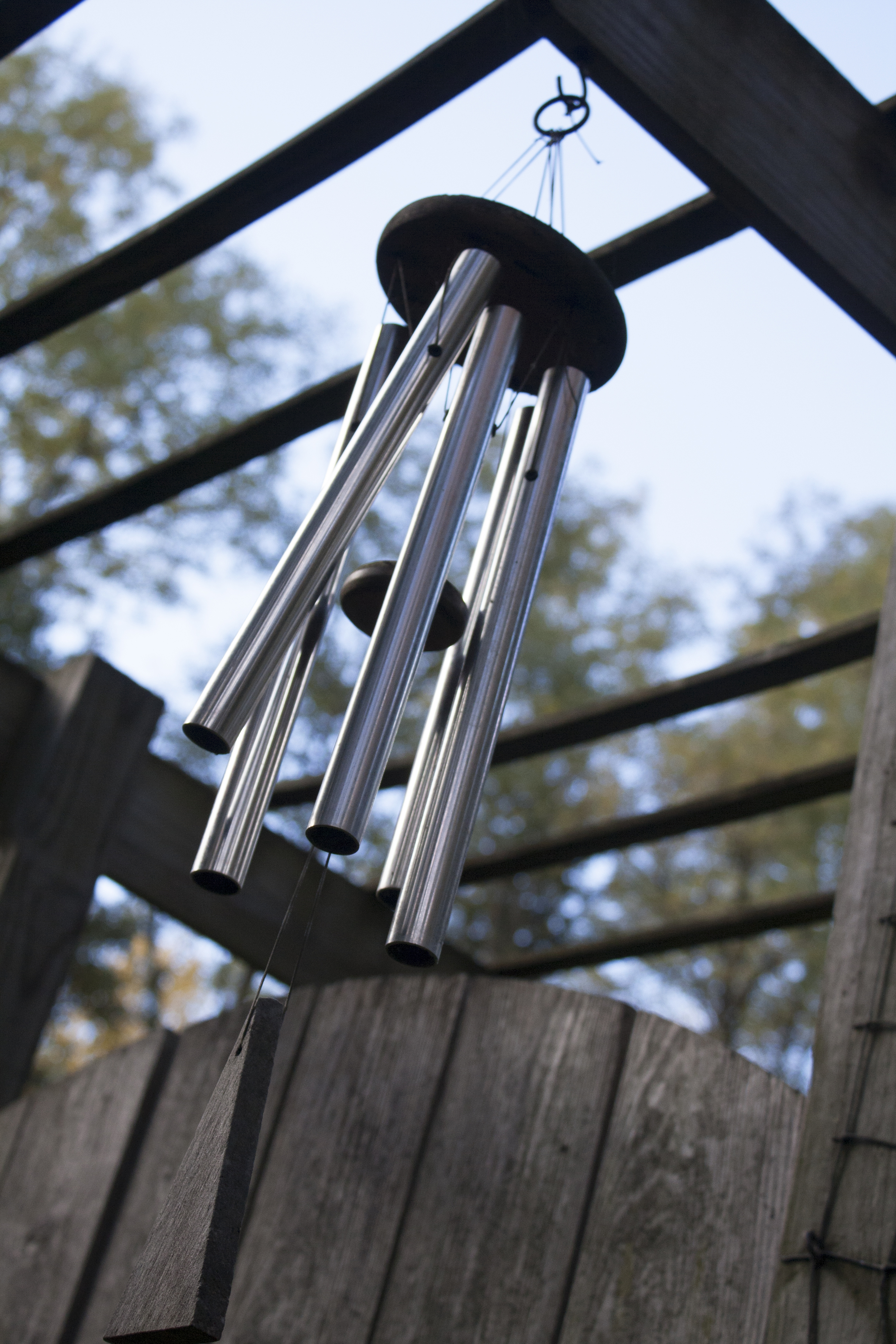 Chimes singing softly at the entrance made us feel right at home.