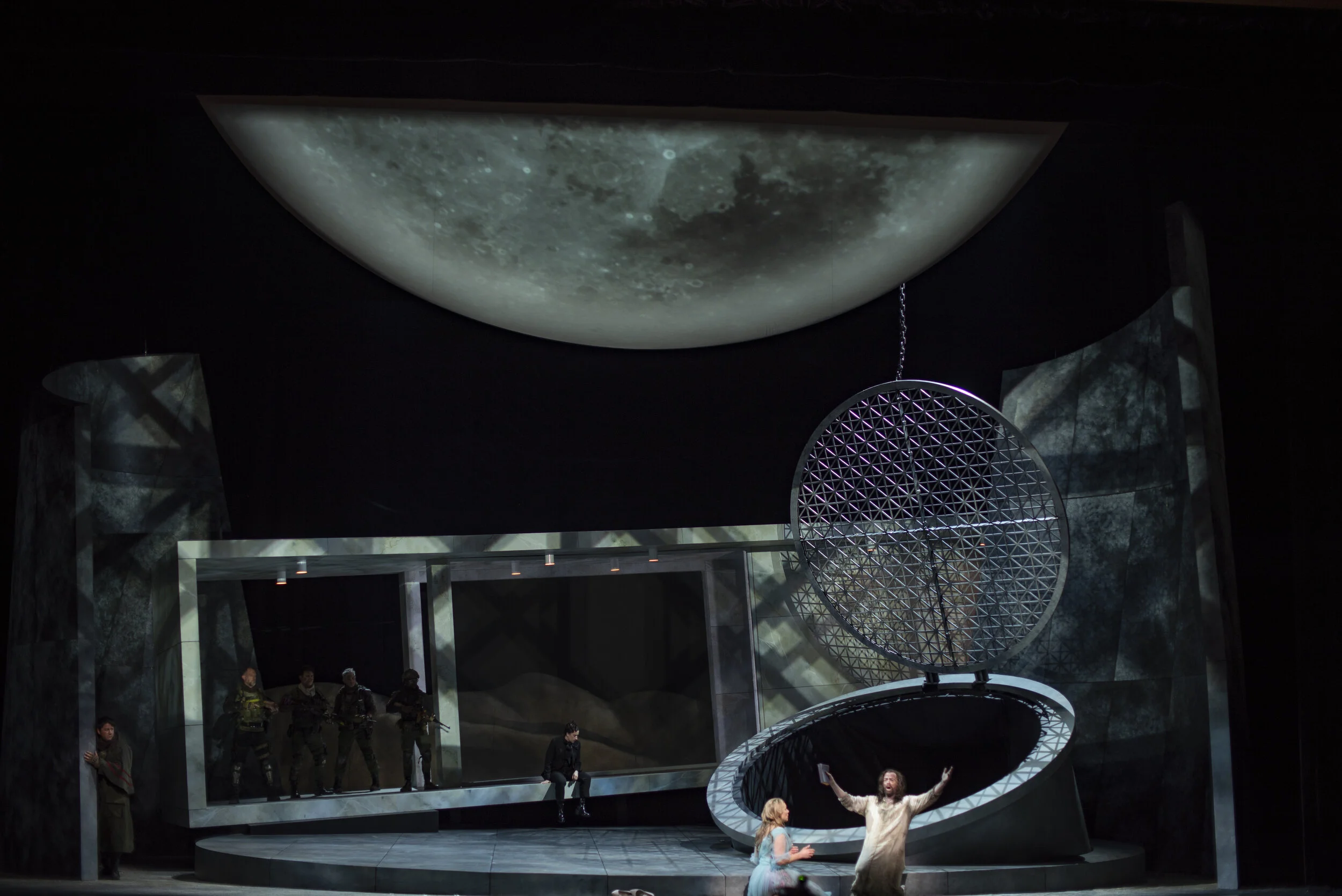 Jochanaan Preaches to Salome