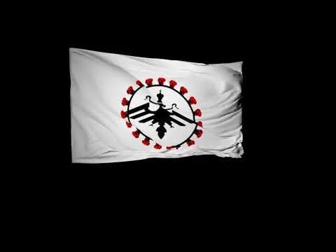 Flag Flying with Kaiser Overall's Imperial Crest