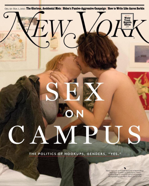  Darcy &amp; Leore for New York Magazine, 2015. 