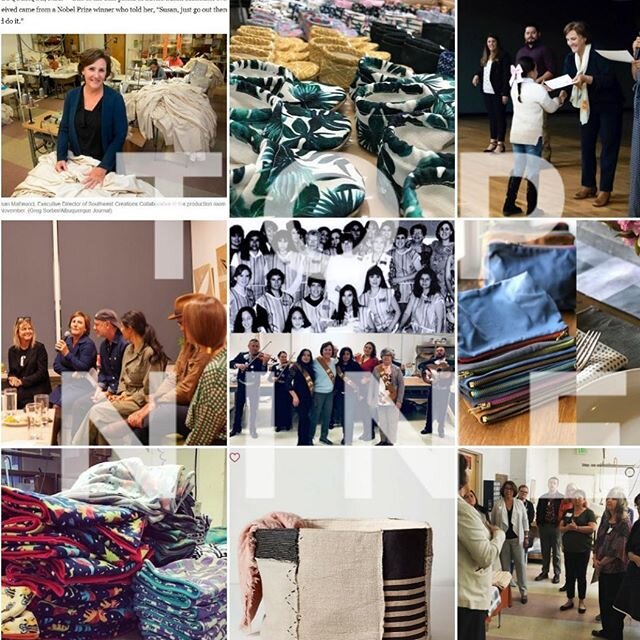 It&rsquo;s been a great year at Southwest Creations. Here&rsquo;s to 2020!
#socialenterprise #industrialsewing #sewing