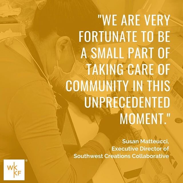 We are so grateful for partners like the Kellogg Foundation and for the opportunity to help support and protect first responders.

Repost @kelloggfoundation
Supporting the frontline heroes of this pandemic is top of mind for the women of the Southwes