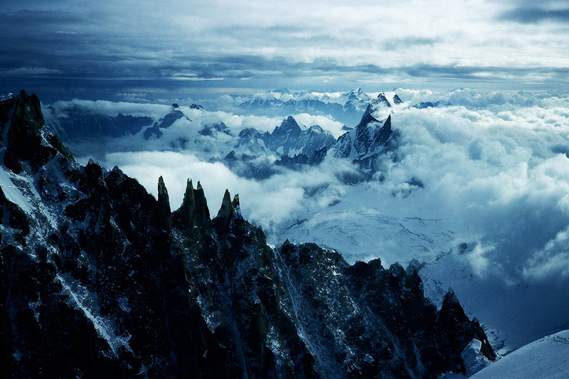 Les Aiguilles du Diable, Mt Blanc Massif, France