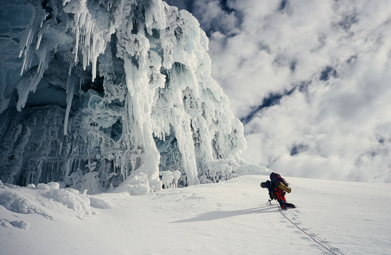 On the 2nd ascent/1st British of the Arista del Sol Integrale, Chimborazo, Ecuador