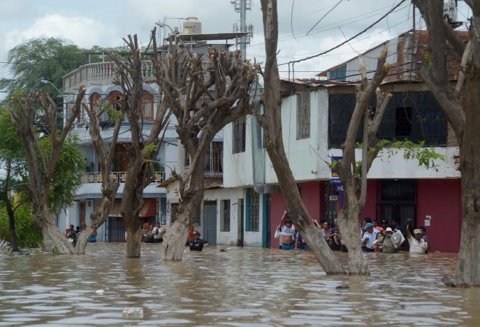 Piura, Peru, March 27, 2017. REUTERS/Miguel Arreategui