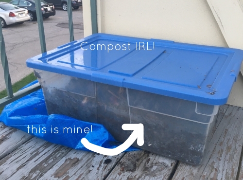 Compost - it's doable even in an apartment