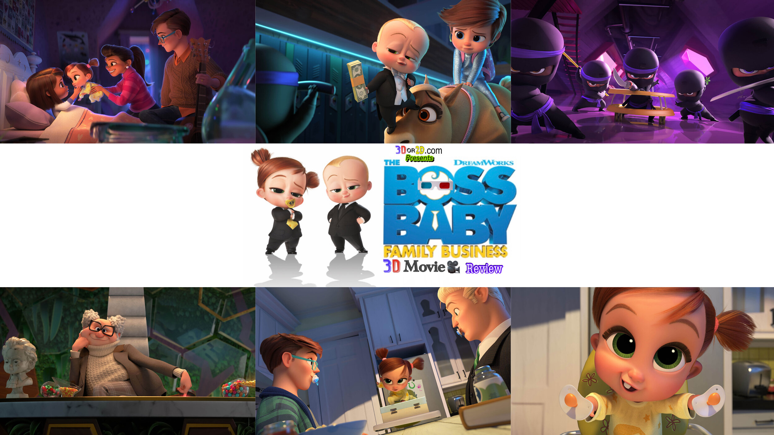 Boss Baby 2 Family Business 3D Movie review is now up — 