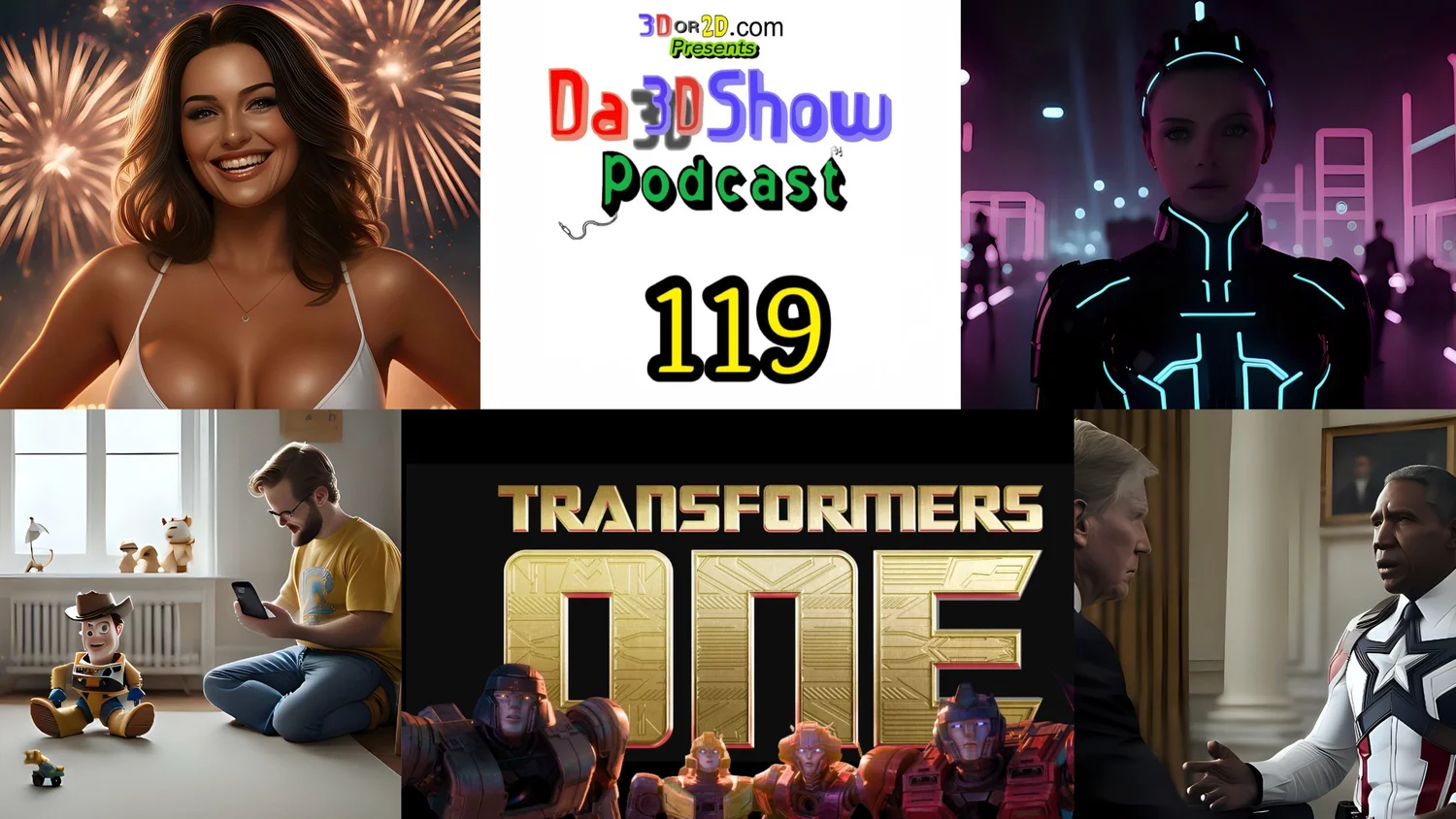 Da 3D Show 119 episode artwork