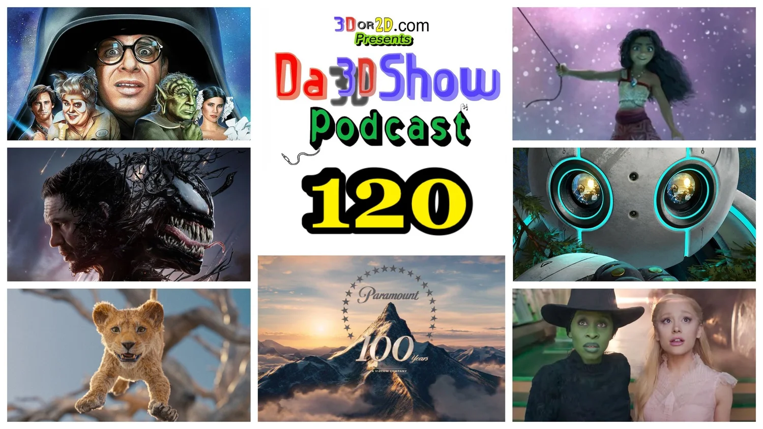 Da 3D Show 120 episode artwork
