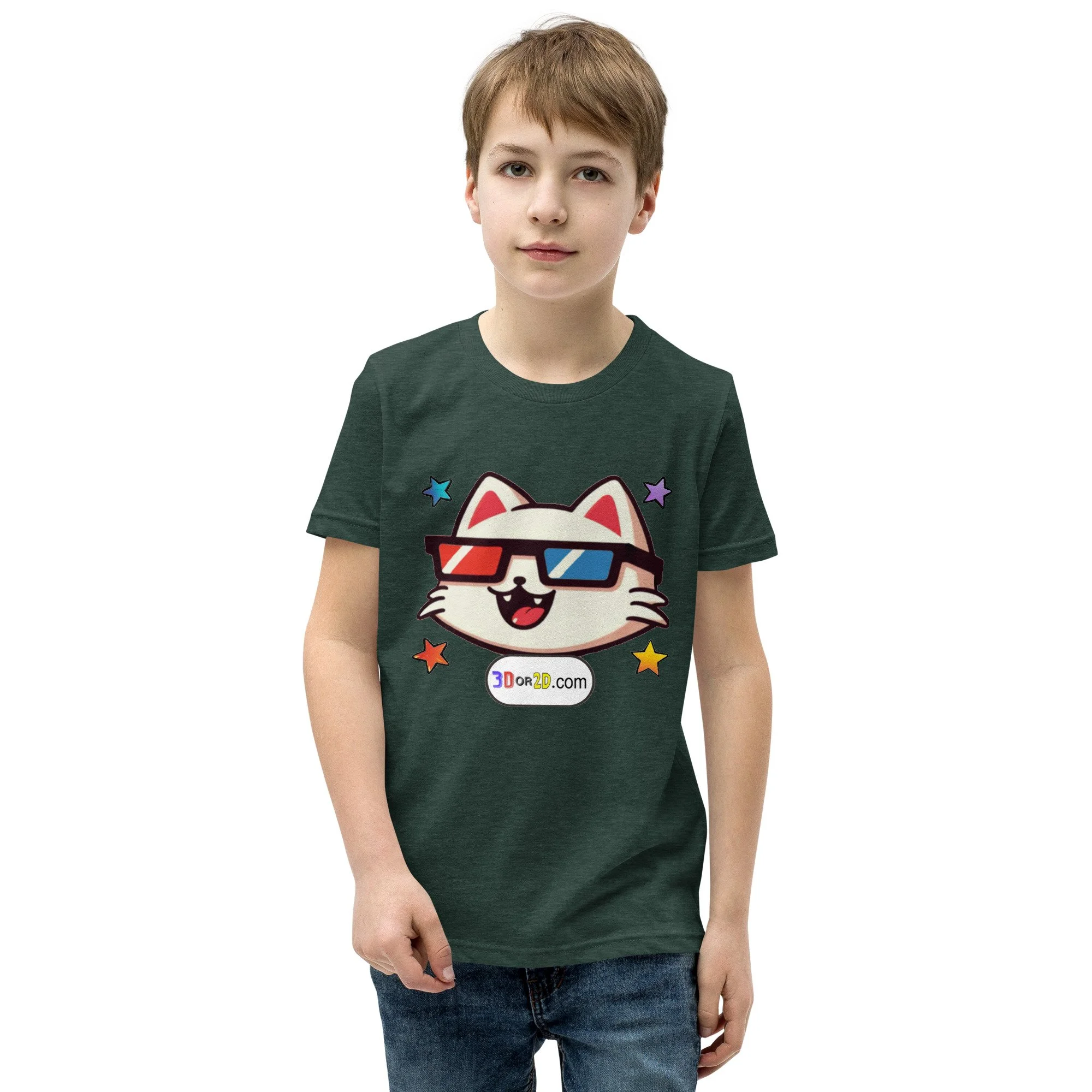 youth-staple-tee-heather-forest-front-66cc803e6f3a4.jpg