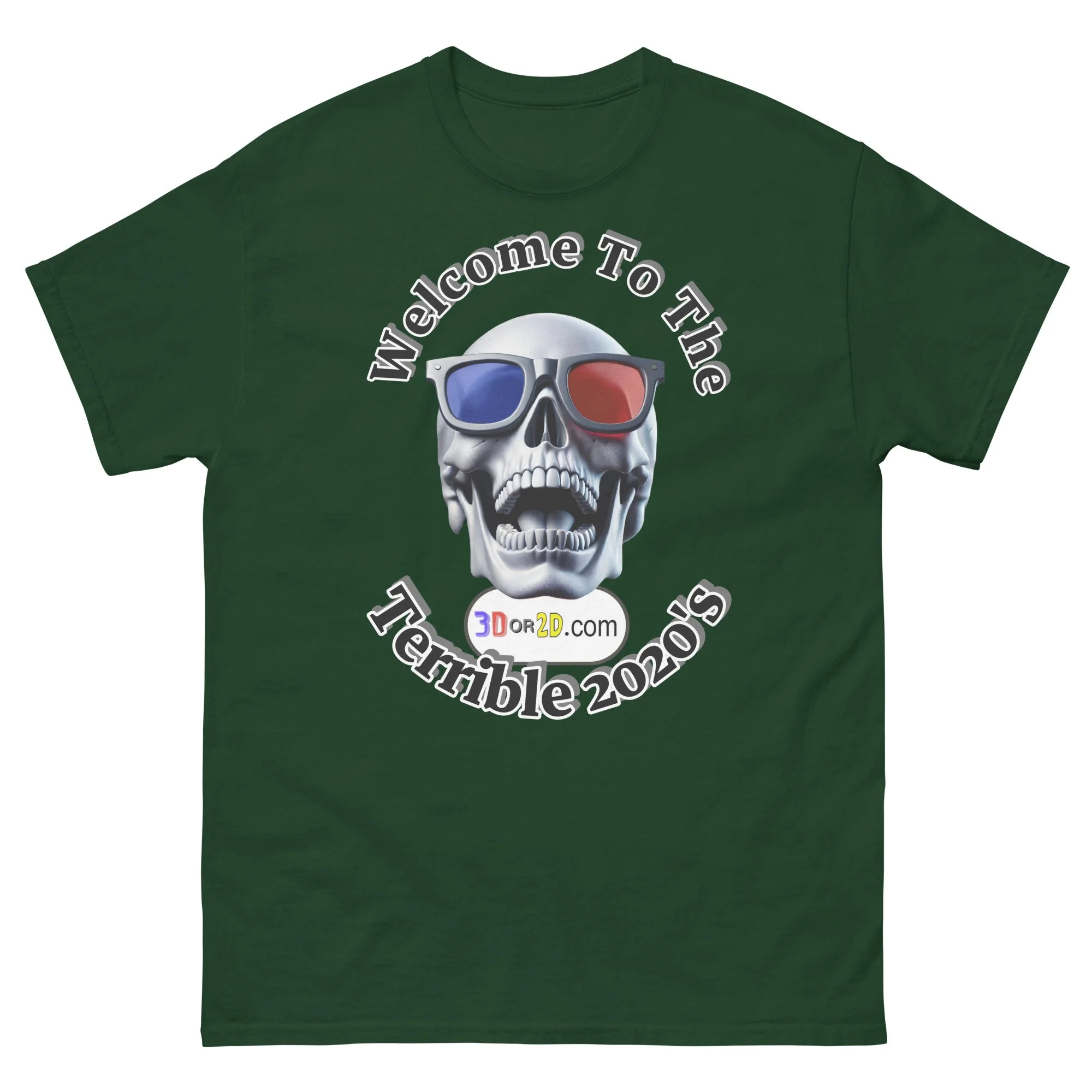 unisex-classic-tee-forest-green-front-676ce3b946e74.jpg