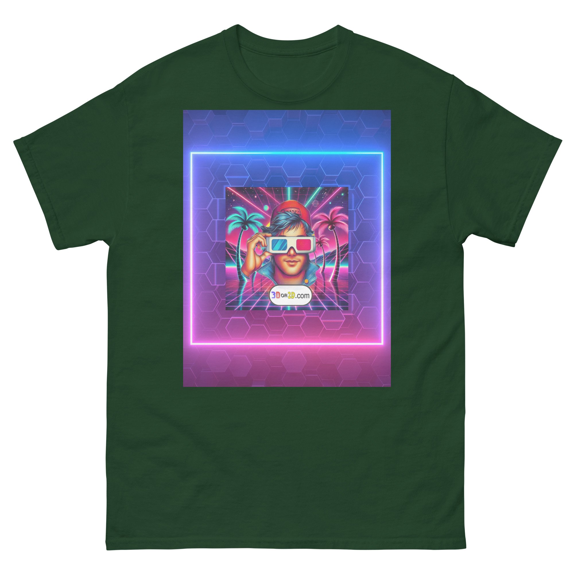 unisex-classic-tee-forest-green-front-67768fdc70b87.jpg