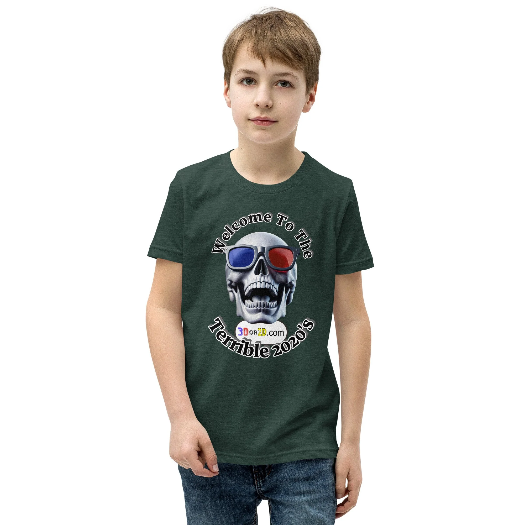 youth-staple-tee-heather-forest-front-678015440ad8b.jpg