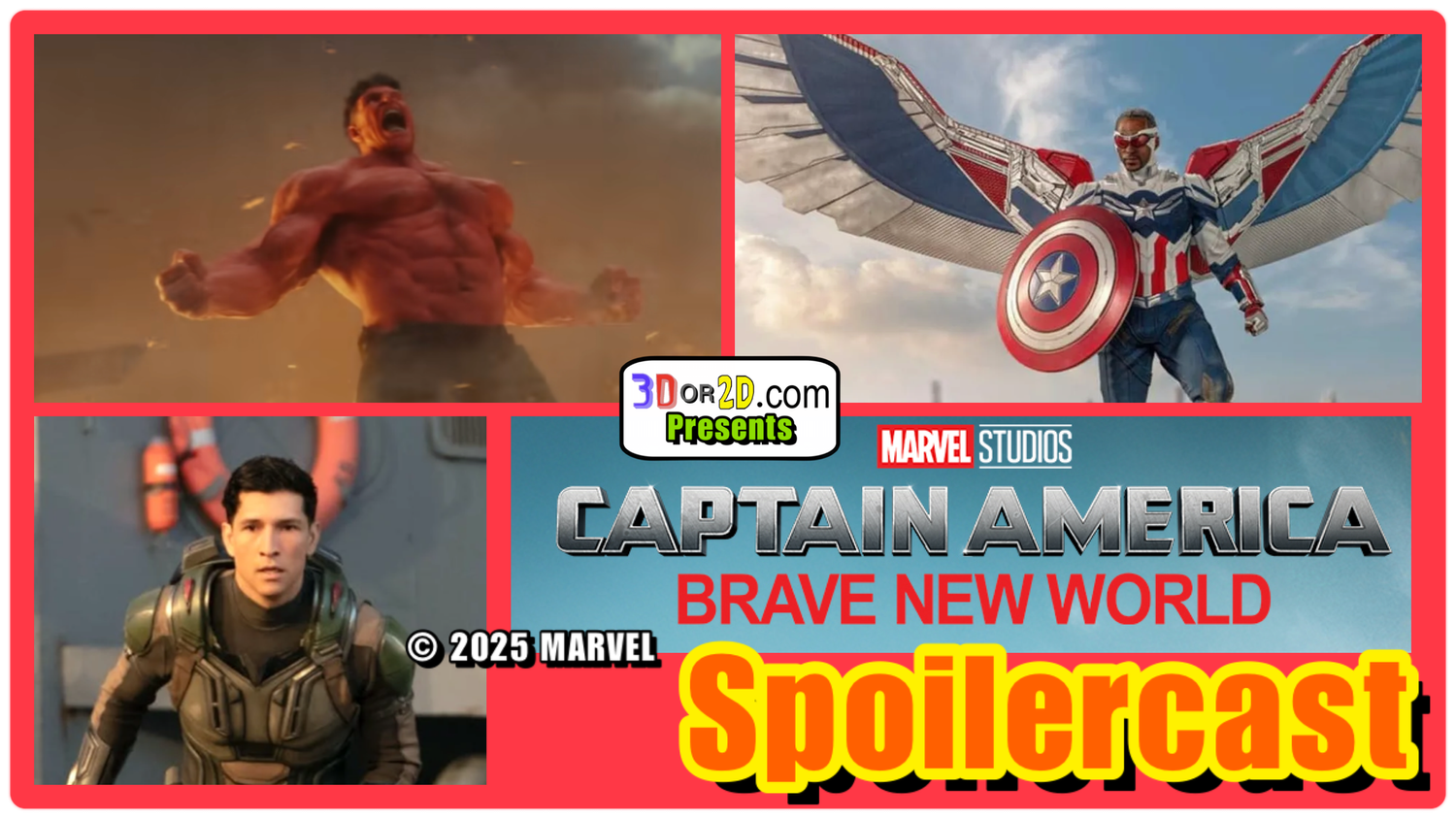 Spoilercast - Captain America Brave New World