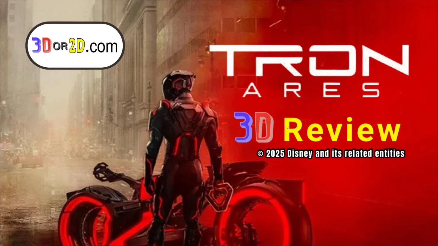 Tron Ares 3-D Movie Review