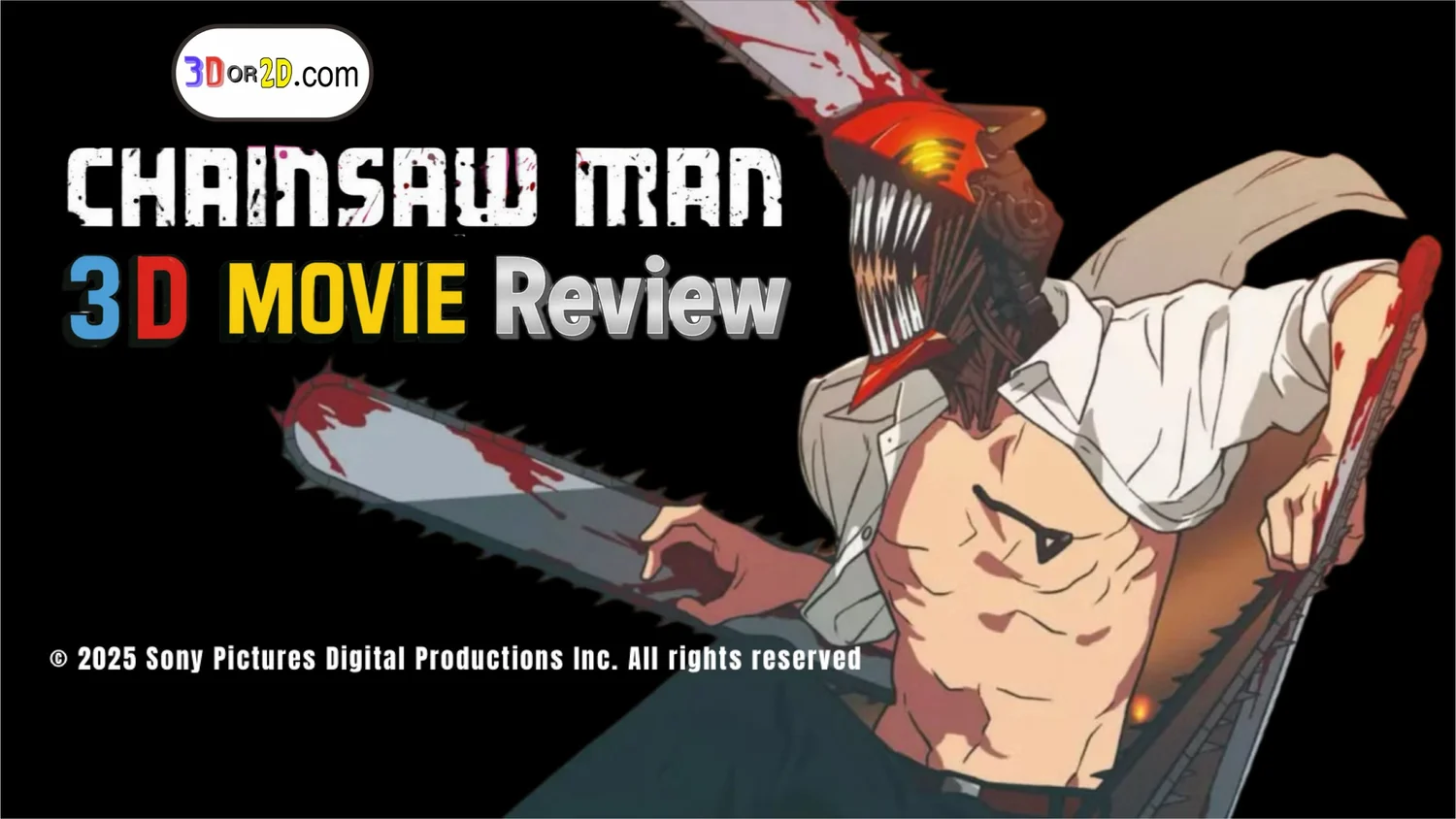 Chainsaw Man Rez Arc 3-D Movie Review
