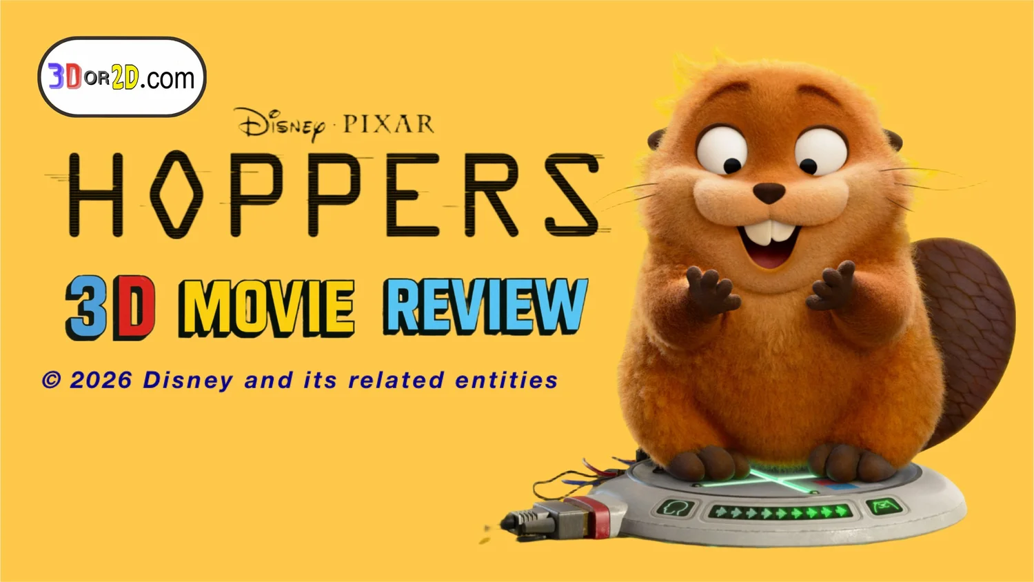 Hoppers 3-D Movie Review