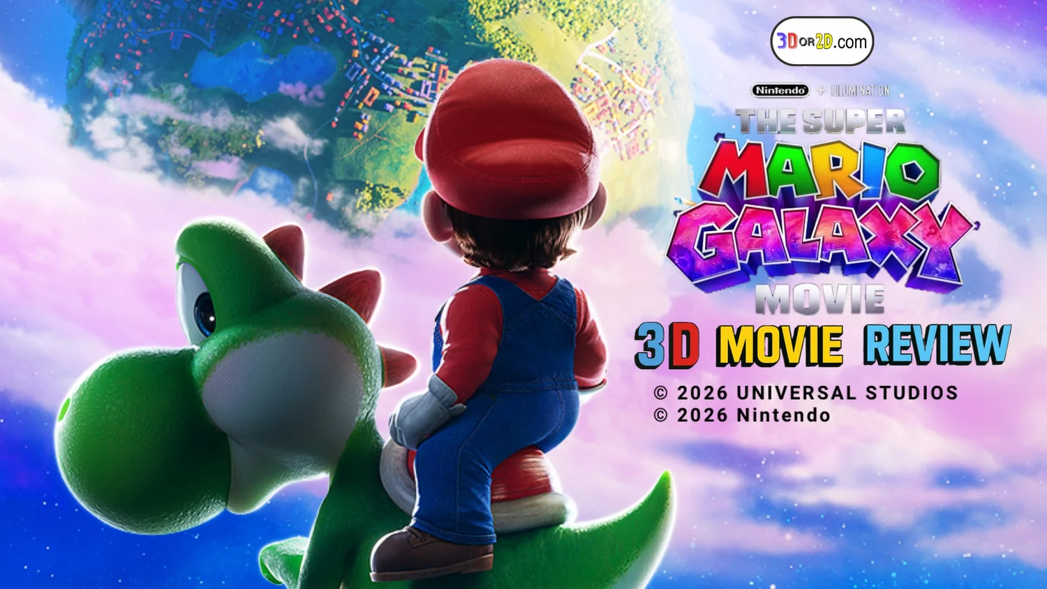 Super Mario Galaxy Movie 3-D Review
