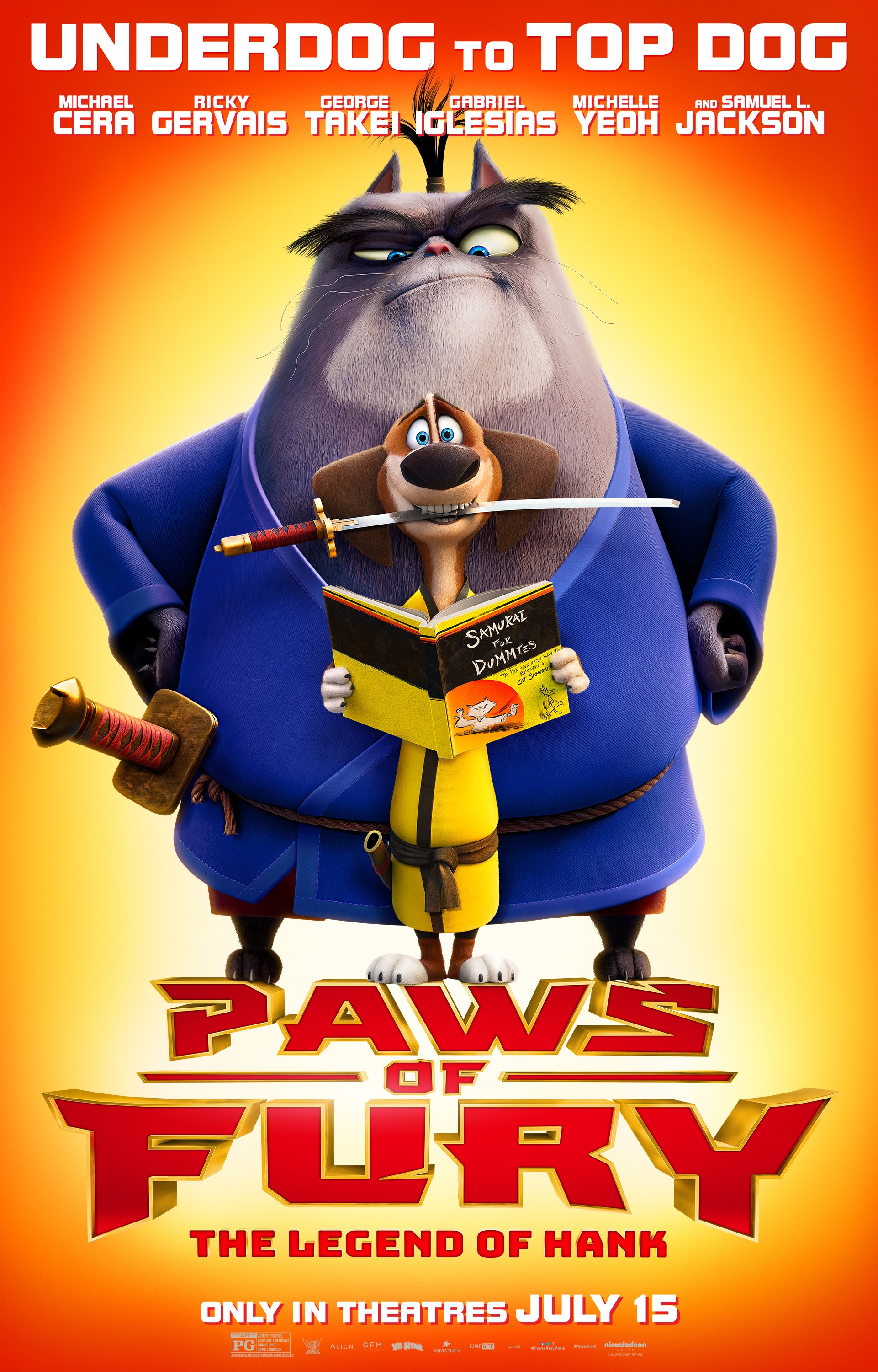 Paramount reveals new animated movie PAWS OF FURY: THE LEGEND OF HANK —  