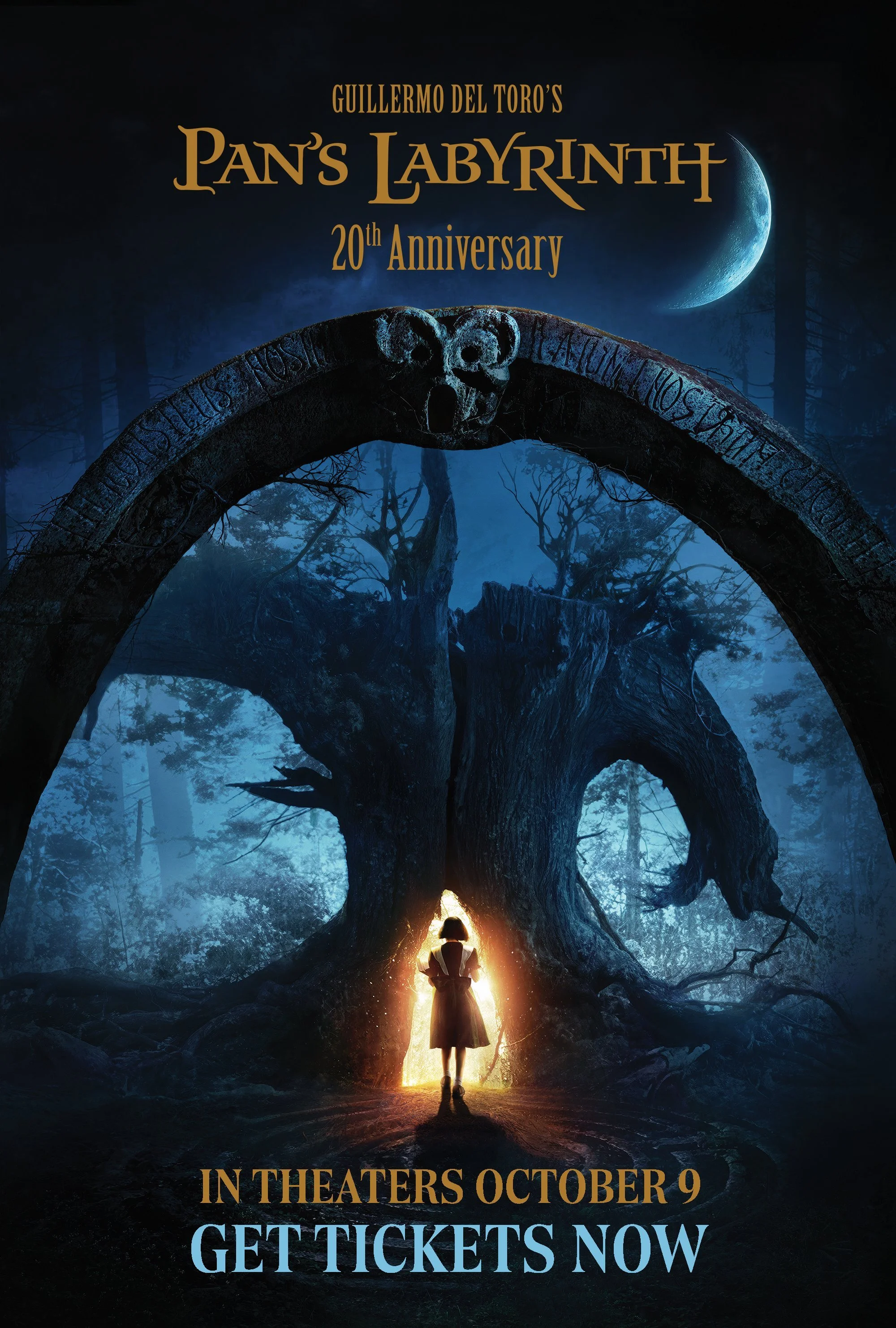 pans labyrinth 20th anniversary movie poster