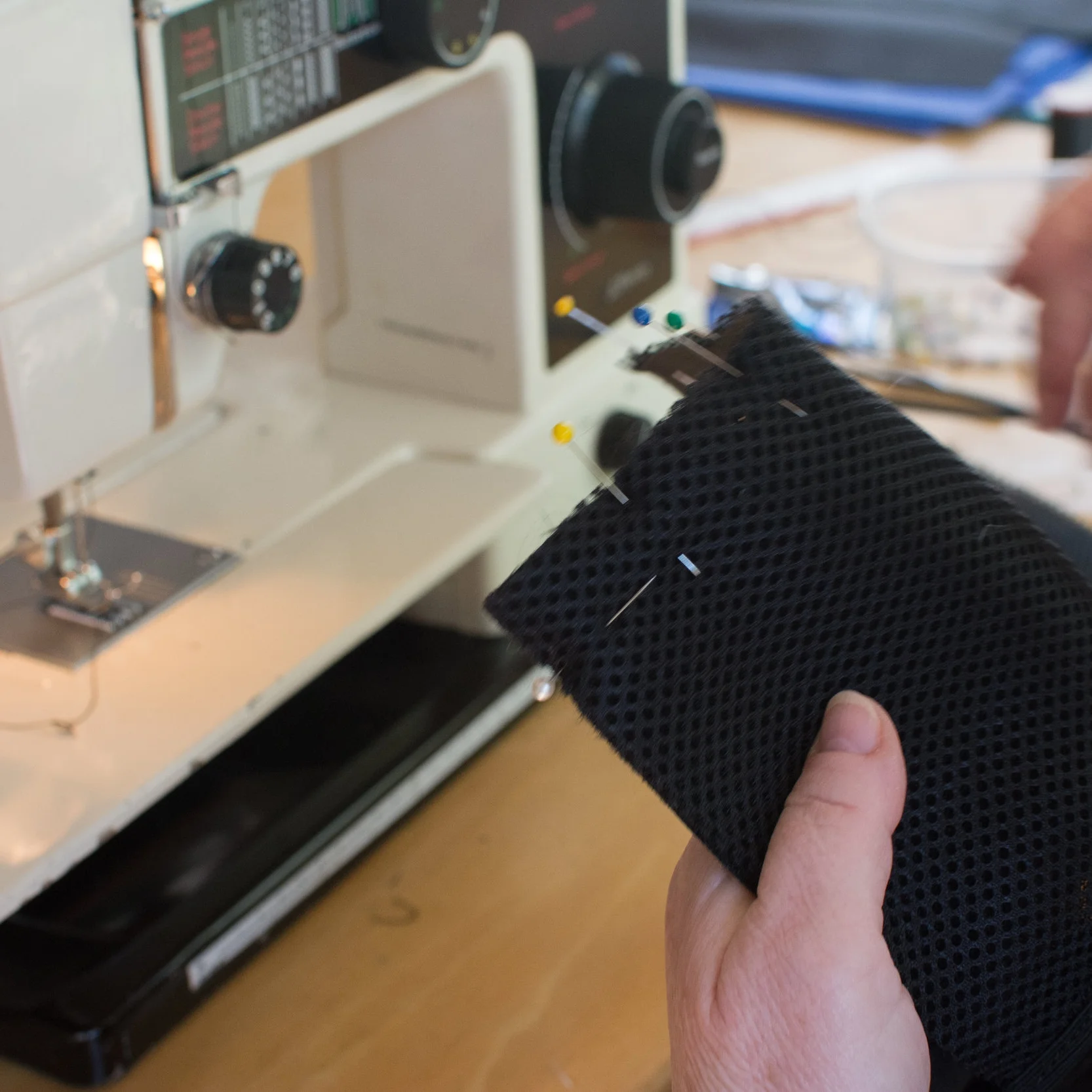 Worked with a seamstress (my mother)&nbsp;to gain proper sewing skills.