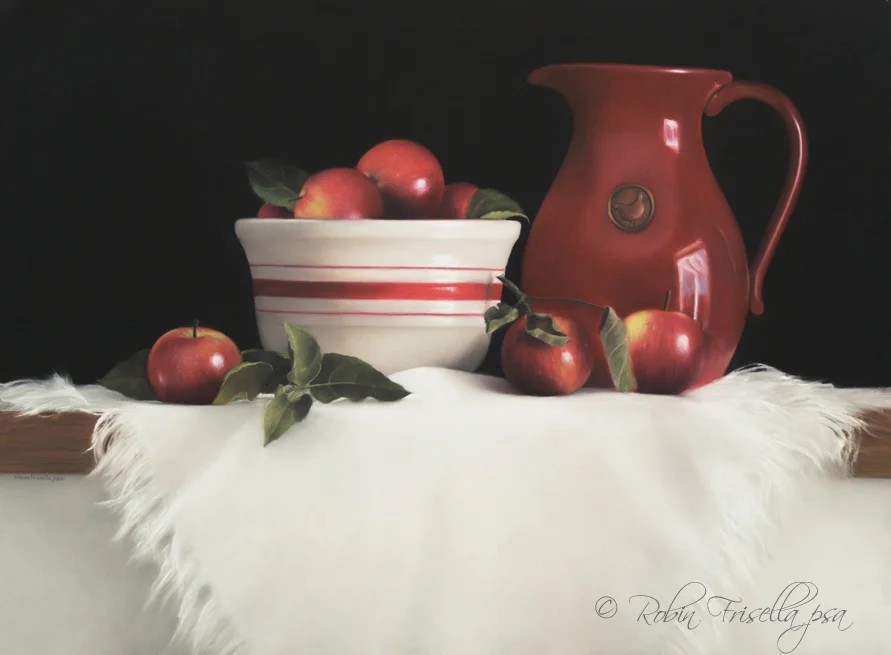 Bowl of Red Apples